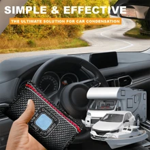 NetHong 1Pcs Car Home Dehumidifier Large Dry Bag Moisture Killer Absorber Pad Reusable(With 1Pcs ANTI-SLIP MAT) - Black - View 7