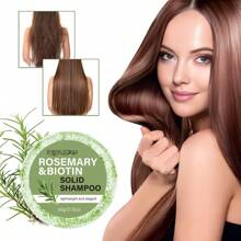 YANYUTONG 迷迭香洗发皂和护发素 | 深层清洁控油美容护发精油洗发皂保湿头皮护理男女通用 - 白色 - 查看 6