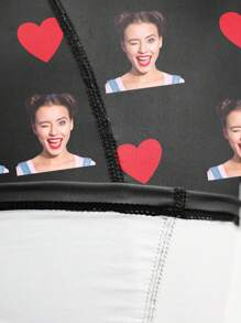 1pc Custom Boxers For Men, Personalized Men's Underwear, Custom Boxer Briefs, Personalized Boxers For Husband, Custom Funny Faces Boxers Briefs, Valentine Gift, Anniversary Gift, Birthday Gift, Wedding Gift, Best Friend Gift, Gift For Boyfriend, Gift For Husband, Gift For Him - Black - View 7