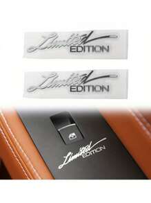 1 件独家版字母贴纸，限量版徽章贴纸，汽车内饰外饰适用于汽车、摩托车、自行车