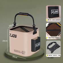 可折叠钓鱼桶，多功能折叠水桶，适用于露营、钓鱼、洗车、便携式携带桶