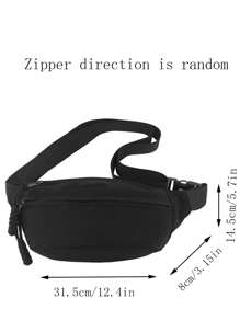 Crossbody Bag Boys Niche Sports Commuting Bag Backpack Shoulder Bag Casual Waist Pack Student Chest Bag Travel Belt Bag Gym Bag - Multicolor - View 3