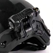 25mm 5-Gear Clip, Fish Bone Clamp, Rail Helmet Torch Holder, Fish Bone Flashlight Clip