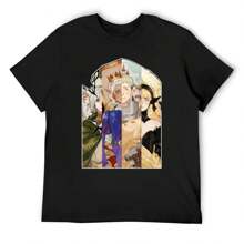 Delicious In Dungeon Senshi Pan Accessories T Shirt Pure Cotton Tee New Arrival Food Cook Anime T-Shirt Clothes - Black - View 1