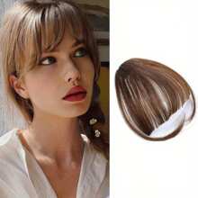 Hair Bangs With Sideburns Synthetic Clip In Hair Extensions Elegant Natural Looking For Daily Use Hair Accessories Hair Piece