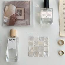 1 件天然海螺壳方形杯垫马赛克隔热杯垫摄影道具房间餐桌装饰 - 彩色 - 查看 3