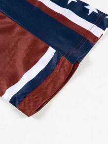 Retro Football Jersey Top, Unisex Loose Casual Sports Sweatshirt, Essential Item For Various Occasions