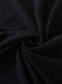 Camiseta de Algodón 100% para Mujer con Estampado Colorido "Grateful Thankful " - Manga Corta Suave y Transpirable, Corte Regular Ajuste Medio para Primavera/Verano, Lavable a Máquina, Envío desde Almacén Local - Negro - Ver 3