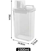 液体洗衣粉分配器、洗衣皂分配器、透明塑料织物柔顺剂容器和容器、洗衣房整理和储存