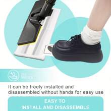 DLAIMI Replacement Microfiber Mop Cloths Compatible With Karcher Easyfix Steam Cleaners SC1, SC2, SC3, SC4, And SC5. Suitable For Both Wet And Dry Use, These Flat Mop Cloths Are Designed For All Floor Types And Are Easy To Clean. Ideal For The Spring Festival, Each Measures 33.02X10.16 Cm.