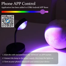 QUIGO Sunset Lamp Projector Led Lights For Bedroom Night Light RGB Lights Sun Sunlight Sunrise Lamp 10w 360° Rotation Mood Lighting Home/Room Decor Christmas Gifts For Women,Tabletop Multicolor - ỨNG DỤNG & Điều khiển từ xa - Xem 7