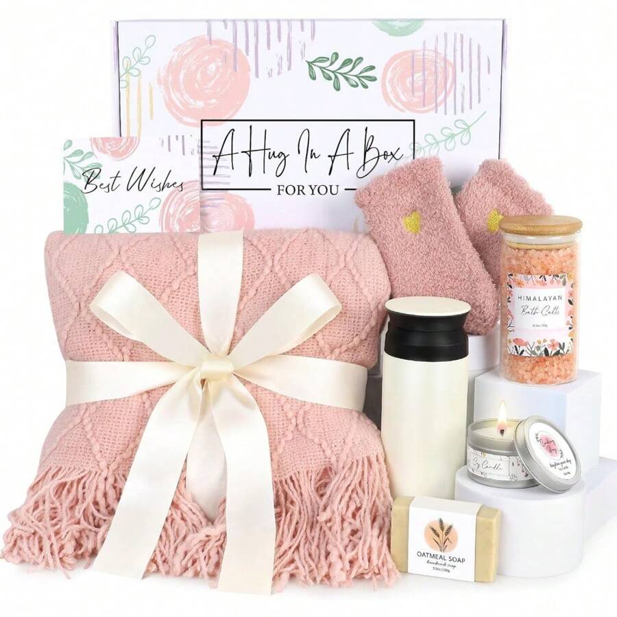 Serene Studio    Self Care Gifts For Women, Get Well Gifts For Women, Sympathy Gift Baskets, Get Well Soon Care Package, Inspirational Gifts For Women, Encouragement Gifts Baskets For Women, Sending Hug Gifts