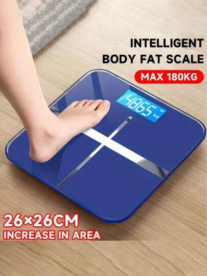 Weight Scale, Bathroom Digital Scale, Extra Wide Platform And Large Capacity, Accurate And Safe, Large Numbers, Easy To Read Electronic Scale, Backlit LCD Display, 390 Lbs