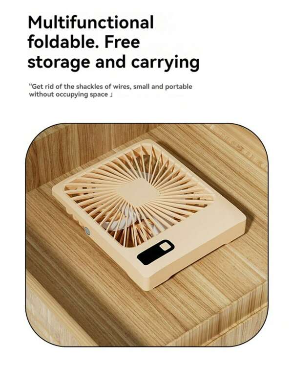 New Desktop/Wall-Mounted USB Electric Fan, Home/Dormitory Portable Mini Desk Fan