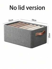 Upgraded Anti-Static Wardrobe Storage Box With Lid, Steel Frame Clothing Organizer For Pants, Home Storage Decorations Decor Festival Decor Room Decor Home Decor Decor Bedroom Decorbedroom,Organizer,Organiser,Home Storage,White T Shirt Women,Black Pants Women,Ladies Winter Clothes,Dress,Winter Clothes For Ladies,Elegant Woman Dresses,White Shirt For Ladies,Long Sleeve,White Jumpsuit For Women,Spring Dresses For Women,Spring Outfits For Women,Spring,Spring Clothes,Minimalist,Summer Tops - Grey - View 16