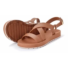 Dunas Women's Papete Sandal - Unta - View 4