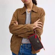 Coach Nolita 19 女士单肩包腋下包手拿包真皮单肩包和钱包女士小钱包