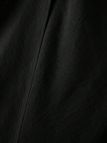 INCERUN Fashion Men Elastic High Waist Wrap Ruffles Palazzo Culotte Long Pants Summer Holiday Party Casual Loose Trousers Bottoms - 黑色 - 查看 7