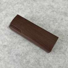 木制眼镜盒，大容量便携式复古手工眼镜收纳盒，复古气息十足