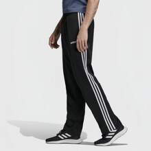 Adidas 3-Streifen schnelltrocknende, atmungsaktive Freizeithosen, locker geschnittene gerade Beine Jogging-Workout-Basketball-Hose
