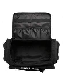 1 件大容量专业化妆、美容、美发包、多功能沙龙、美发师、洗漱用品和美容工具收纳包、美发工具、美发产品及理发沙龙美容旅行必需品配件 - 黑色 - 查看 6