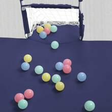 Large Playpen Baby XL 180x120cm, Playpen Baby Children's Playpen With Breathable Net, 50 Play Balls And 4 Pull Rings For Baby & Toddlers Indoor Outdoor - Màu xanh hải quân - Xem 6