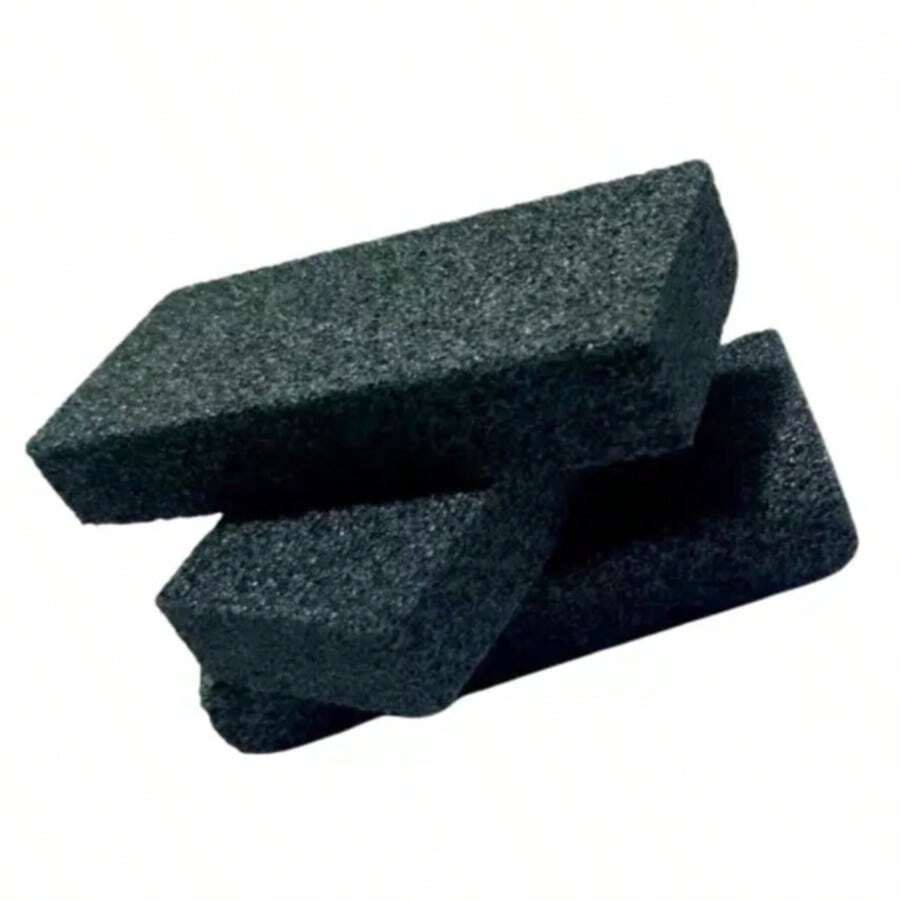 3piezas/10piezas Piedras quita bolitas Quita pelusa para ropa grande 5x10cm - Negro - Ver 1