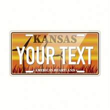 Placas de matrícula de California personalizadas y personalizadas, decoración retro de 20 placas de matrícula, adecuadas para placas de matrícula estatales, placas de matrícula con texto personalizado, placas de matrícula para decoración de vehículos, placas de matrícula de aluminio de alta calidad, 6x12 pulgadas, impresión gráfica - Multicolor - Ver 26