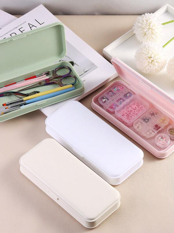 Un set de 400 herramientas profesionales para uñas - Almohadillas para extensión de uñas DIY - Navidad