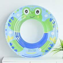 1pc Swimming Ring Frog Penguin Pattern Green Adult Swimming Ring Water Supplies