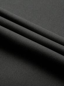 Men's Solid Color Casual Loose Comfortable Polo Shirt, Versatile For Daily Commute