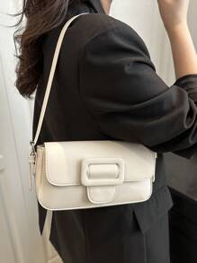 Geantă la modă și simplă pentru decorare cu centură, geantă de umăr casual, potrivită pentru cumpărături, portofele, cumpărături, femei tinere, studenți, nou-veniți, muncitori cu guler alb. Sunt foarte potrivite pentru birouri, universități, muncă, afaceri, navetă, activități în aer liber, călătorii și ieșiri