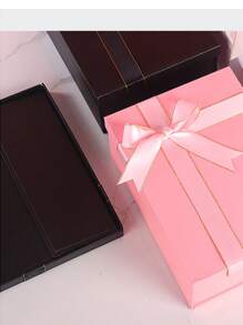 Travel Accessories Jewelry Organizer Gift Box Luxury Gift Box With Lid Ribbon Greeting Card Shred Raffia Gift Packaging Box Birthday Wedding Christmas Anniversary Festival - Multicolor - View 8