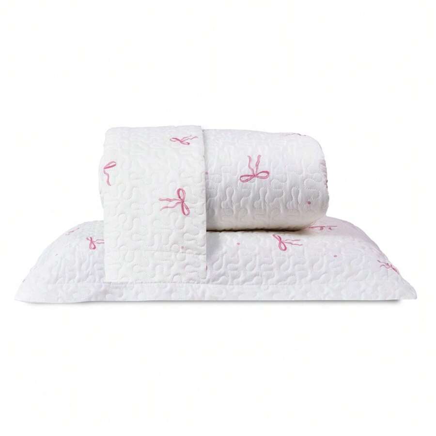 Double Bedspread, 3 Pieces, Printed, 180 Thread Count - 查看 1