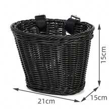 Front Handlebar Bike Basket Easy Installation Hand-Woven Bike Basket Suitable For Most Type Of Bikes - Multicolor - View 17
