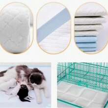 Empapadores Desechables Premium Perros Gatos Varios tamaños Toallitas de Entrenamiento para Mascotas empapadores para Perros Alfombrilla higiénica de Entrenamiento para Perros Alfombras Higiénica de Entrenamiento para Mascotas - Azul - Ver 4