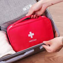 First Aid Kit - First Aid Kit Bag Empty For Family Outdoor Travel Camping Hiking Mini Empty Medical Storage Bag Portable Bag Travel Essentials Holiday Essentials - Multicolor - View 3