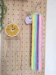 Unicorn Bow Holder For Girls - Unicorn Themed Bow Hair Clip And Headband Organizer, Wall Decor For Nursery And Bedroom - 彩色 - 查看 6