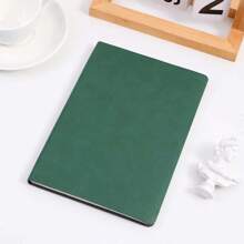 A5 Soft Leather Notebook, 120 Pages, Office Stationery, Waterproof Cover, Comfortable Touch, Hot Selling