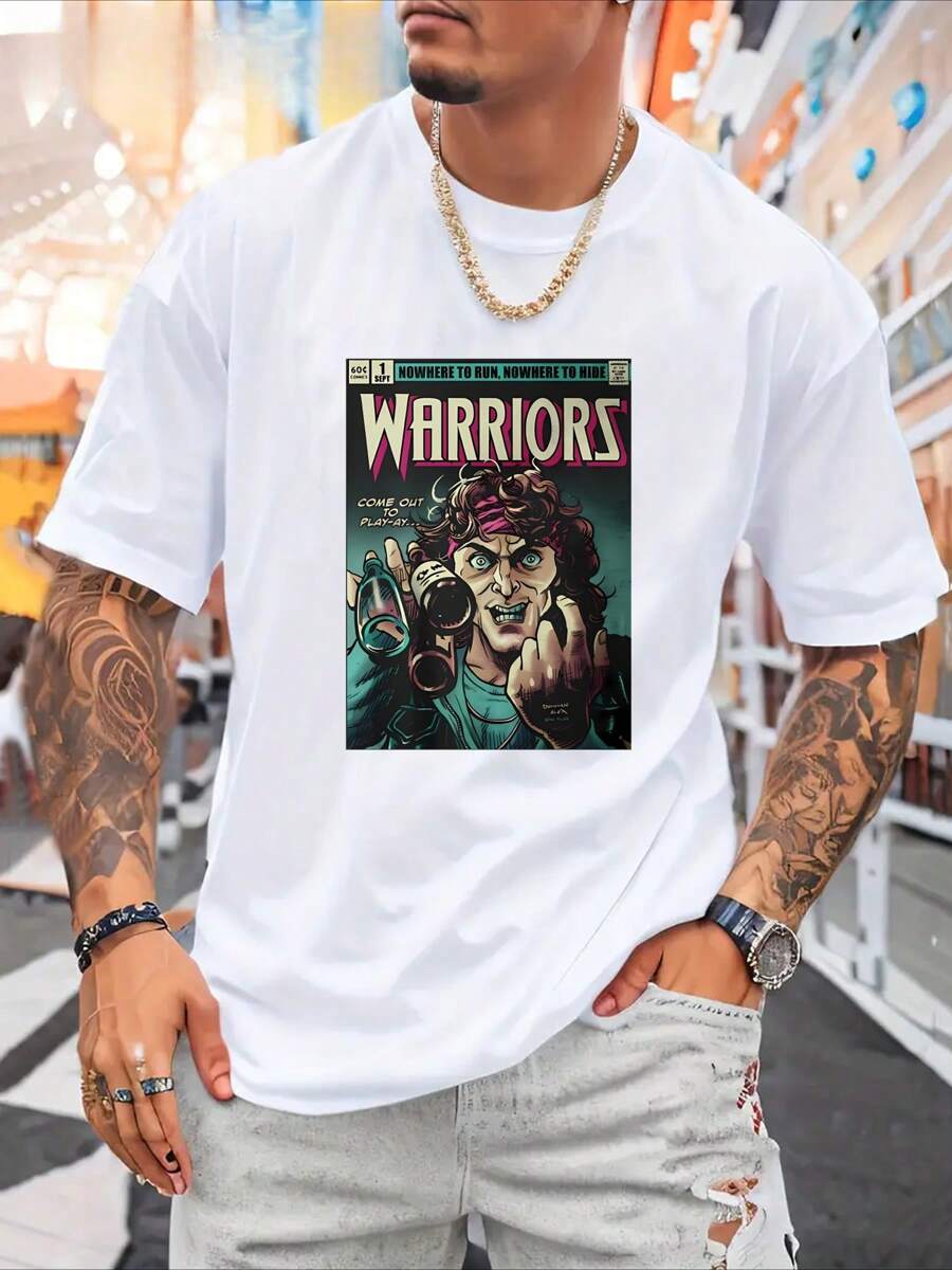 Men T-Shirts - White - View 1