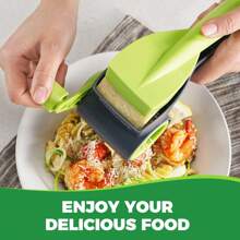 KITEXPERT Cheese Grater With Handle, Parmesan Cheese Grater, Handheld Rotary Cheese Grater, Olive Garden Cheese Grater With 2 Stainless Steel Drums For Hard Cheese, Chocolate, Nuts, Vegetables - Green - View 4