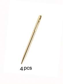 1 Stück Silber Metall Kugelschreiber mit für Geschäft und Student Schreibwaren