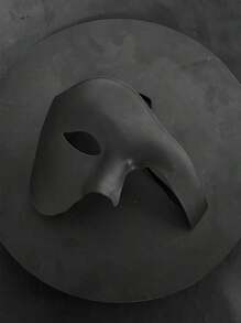 1 pezzo Maschera da mascherata vintage con mezzo volto a tema principe, accessorio per adulti per feste in costume, decorazione per coppie