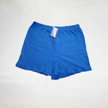 Canção Underwear Men's Sleepwear Pajamas Cotton Plain Colors Comfortable Sleepwear Shorts - 寶藍色 - 查看 1