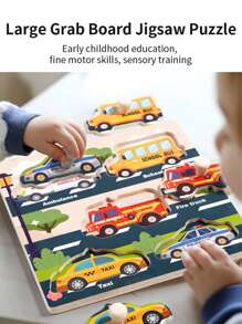 Fei Rui Educational Wooden Fruit Puzzle - 5 Unique Shapes, Realistic Detail, Ideal Learning Toy For Youngsters, Christmas, Halloween, Thanksgiving