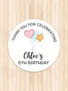 Pegatinas y logotipos personalizados, pegatinas personalizadas de 4, 5, 6 o 7 cm, personalizadas con su nombre y fecha, perfectas para pegatinas creativas como bodas, cumpleaños y bautizos. Adecuadas para diversas ocasiones, incluyendo fotos, imágenes, etiquetas, pegatinas con logotipo personalizado, invitaciones a fiestas de cumpleaños, suministros para fiestas de agradecimiento, multifuncionales, de dibujos animados, regalos ideales para él, regalos ideales para ella, mamá, amigos, hijo, hija, hogar, escuela, comedor, sala de estar, dormitorio, salón de té, oficina, útiles escolares, hogar y vida, decora tu hogar, etiquetas personalizadas - Multicolor - Ver 69