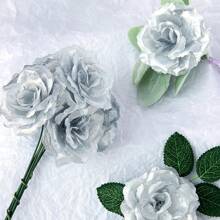 10/20/30PCS Artificial Flowers-Rose, Silk Rose, Fake Plants, Home, Dining Room, Living Room, Outdoor Garden Decoration,The Art Of Inserting Flowers, Photography Props, Autumn, Spring, Vase, Flower Wall, Flower Wreath, Bridal Bouquet, Wedding Decoration, DIY Flower Wreath Materials, Birthday Party Decoration Materials, Home Decoration Accessories, Valentine's Day. Gifts Graduation