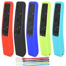 1pc Silicone Case Cover Compatible With Samsung Smart TV BN59 Series Remote Control Insulation, Galentines, Puppy, Carnival