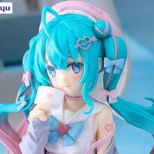 New  Anime Figure Pink Sakura Sitting Position PVC Action Figure Model Toy Decoration Collect Gifts - No Box - View 2