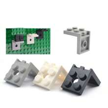 15 件装人偶立式底板 3956 支架 2x2 倒置积木 DIY 人偶立式展示支架拼装积木玩具 - 彩色 - 查看 10